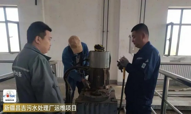 一線黨旗紅丨航天维多利亚老品牌vic環保昌吉項目汙水廠先鋒衛士的攻堅之路